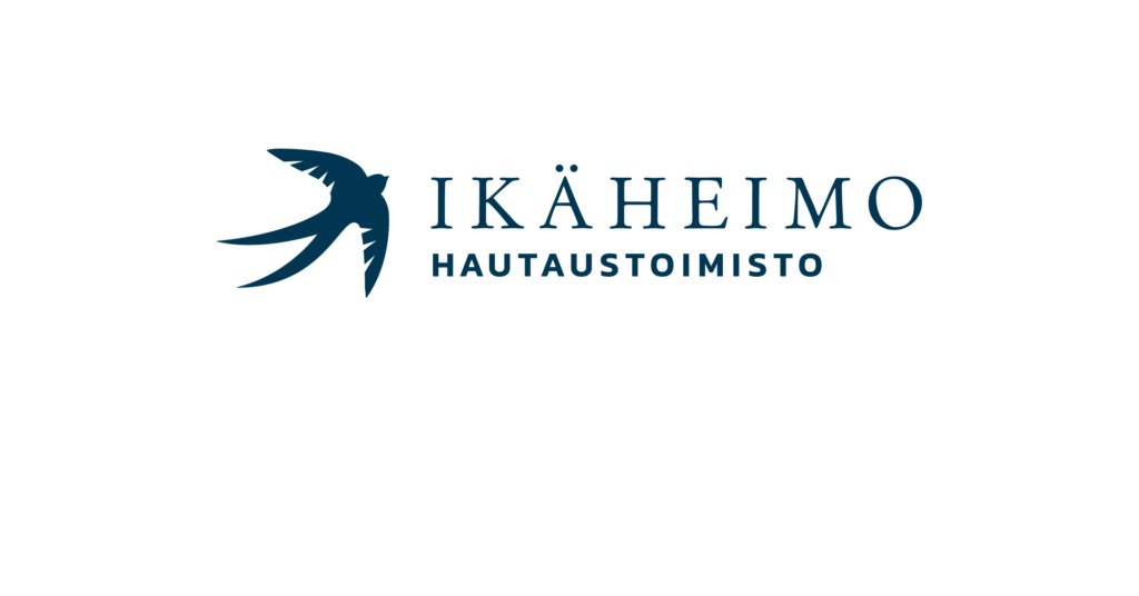 Artikkelikuva Hautaustoimisto Ikäheimon Ajankohtaista-osion julkaisussa. Kuvassa Hautaustoimisto Ikäheimon logo.